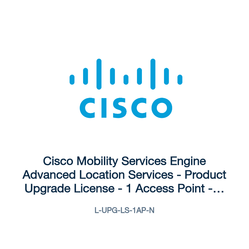 L-UPG-LS-1AP-N: Cisco Mobility Services Engine Advanced Location Services