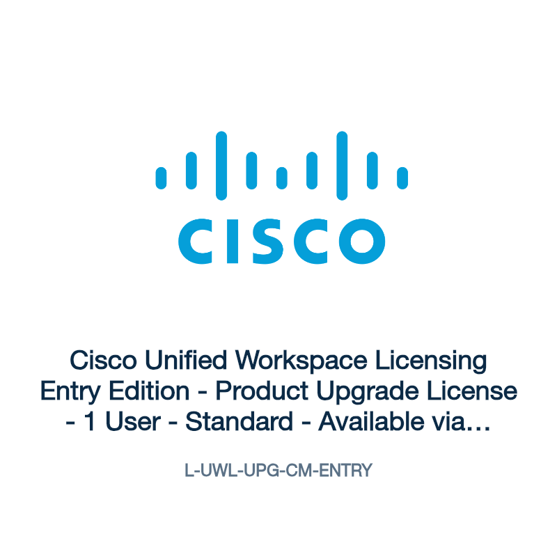 L-UWL-UPG-CM-ENTRY: Cisco Unified Workspace Licensing Entry Edition