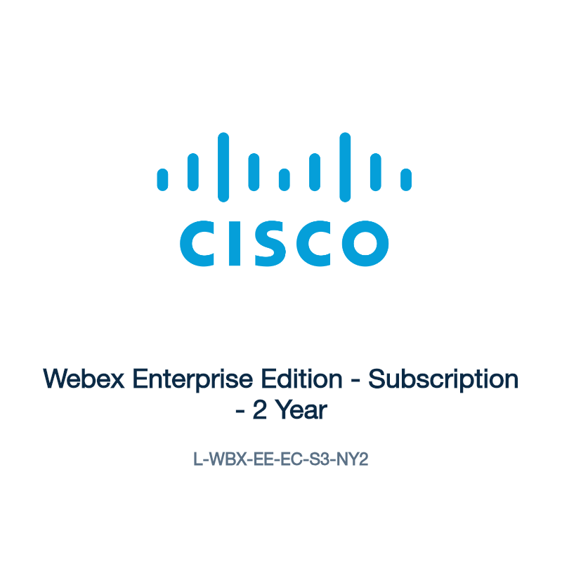 L-WBX-EE-EC-S3-NY2: Webex Enterprise Edition