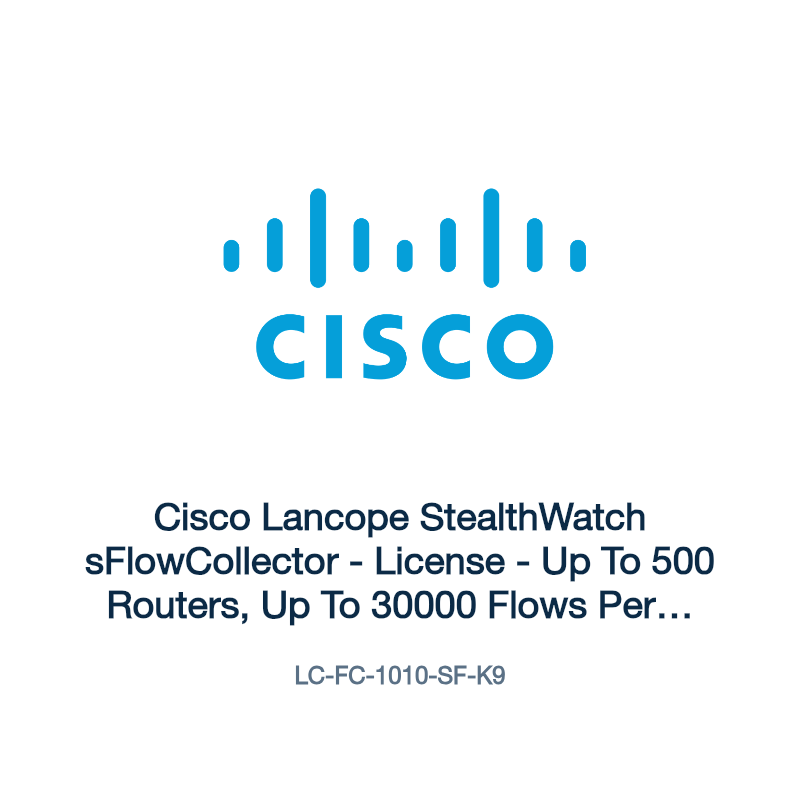 LC-FC-1010-SF-K9: Cisco Lancope StealthWatch sFlowCollector
