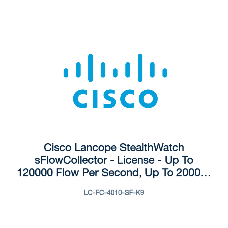 LC-FC-4010-SF-K9: Cisco Lancope StealthWatch sFlowCollector