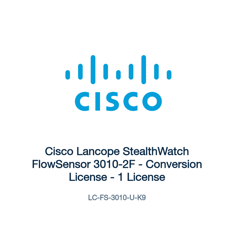 LC-FS-3010-U-K9: Cisco Lancope StealthWatch FlowSensor 3010-2F