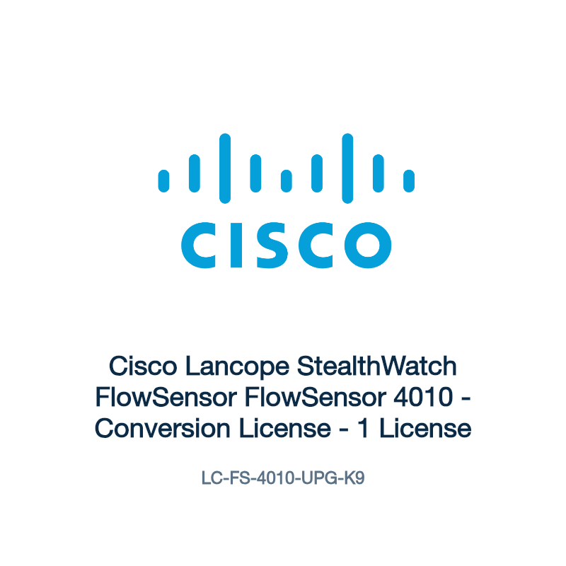 LC-FS-4010-UPG-K9: Cisco Lancope StealthWatch FlowSensor FlowSensor 4010
