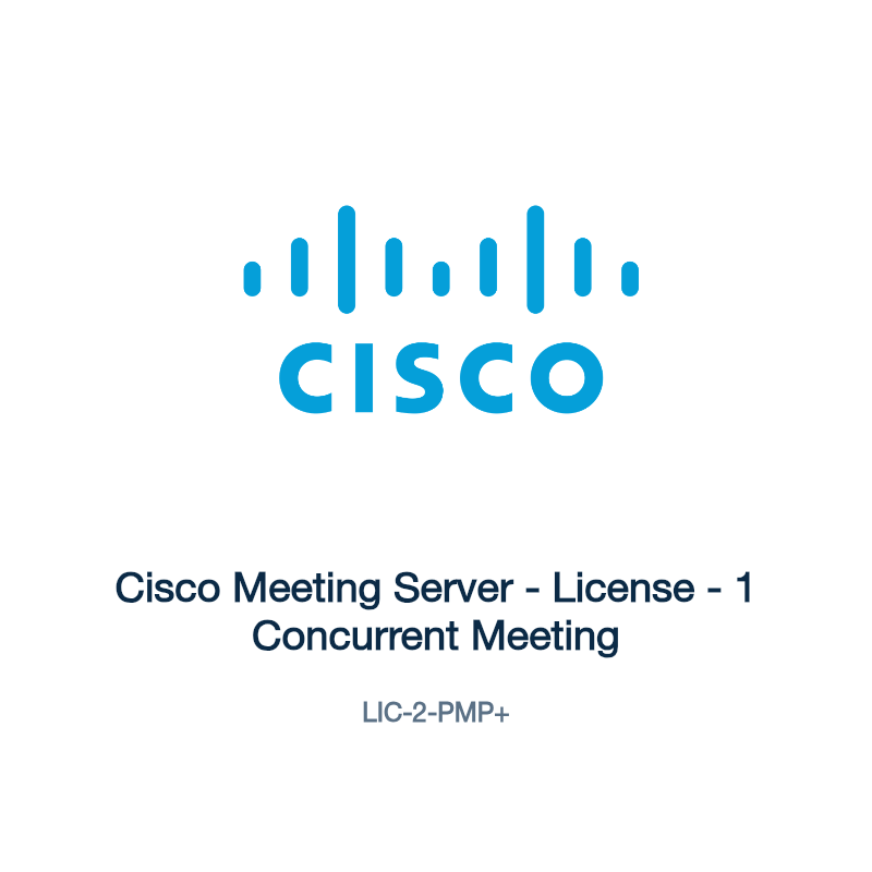 LIC-2-PMP+: Cisco Meeting Server