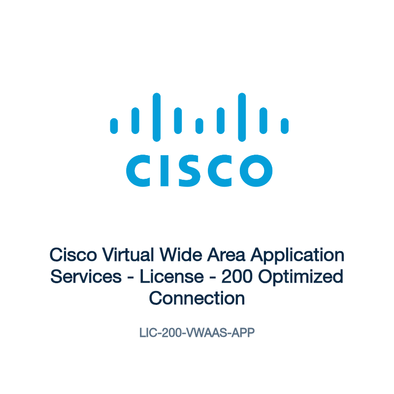 LIC-200-VWAAS-APP: Cisco Virtual Wide Area Application Services