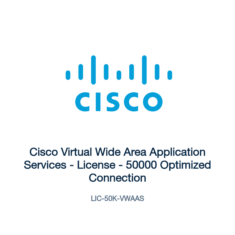 LIC-50K-VWAAS: Cisco Virtual Wide Area Application Services