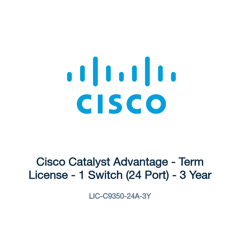 LIC-C9350-24A-3Y: Cisco Catalyst Advantage