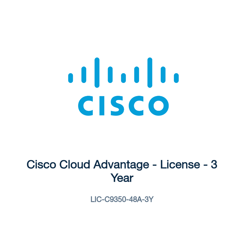 LIC-C9350-48A-3Y: Cisco Cloud Advantage