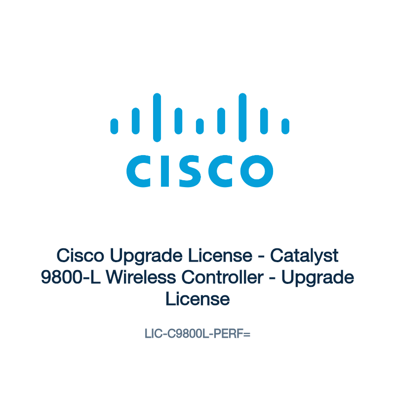 LIC-C9800L-PERF=: Cisco Upgrade License