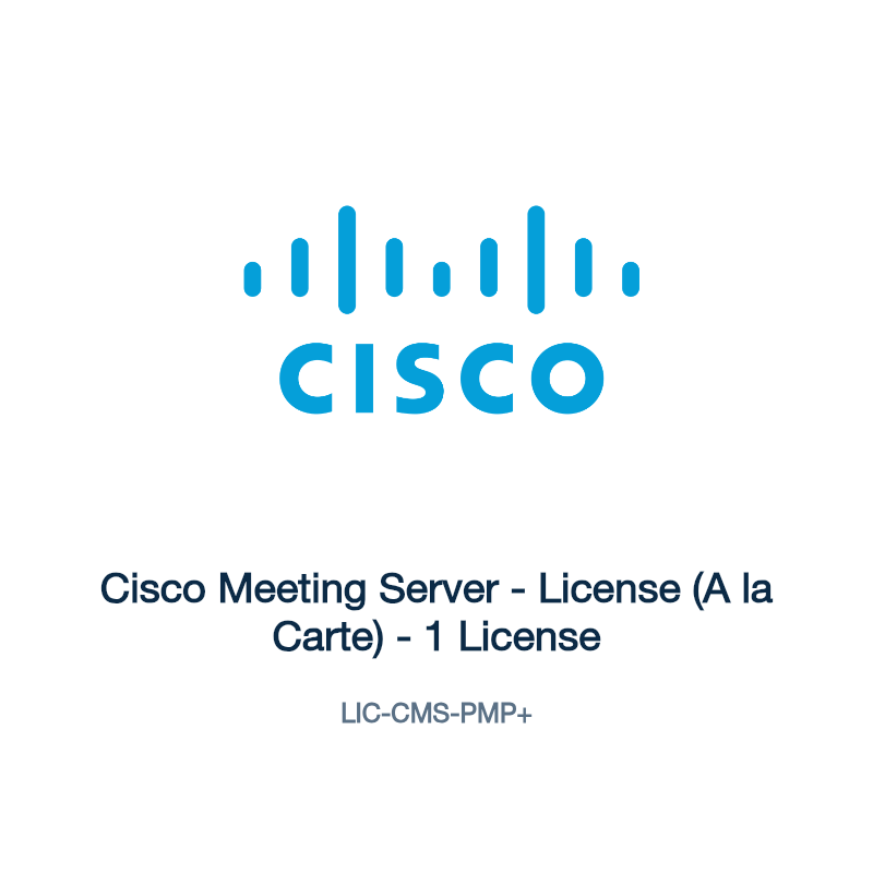 LIC-CMS-PMP+: Cisco Meeting Server