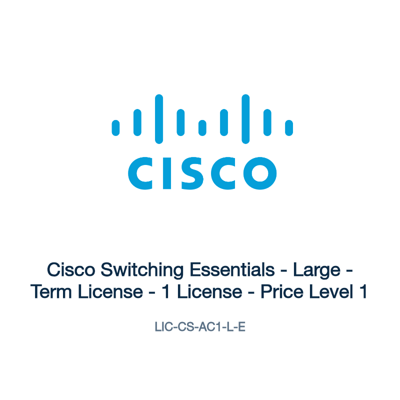 LIC-CS-AC1-L-E: Cisco Switching Essentials