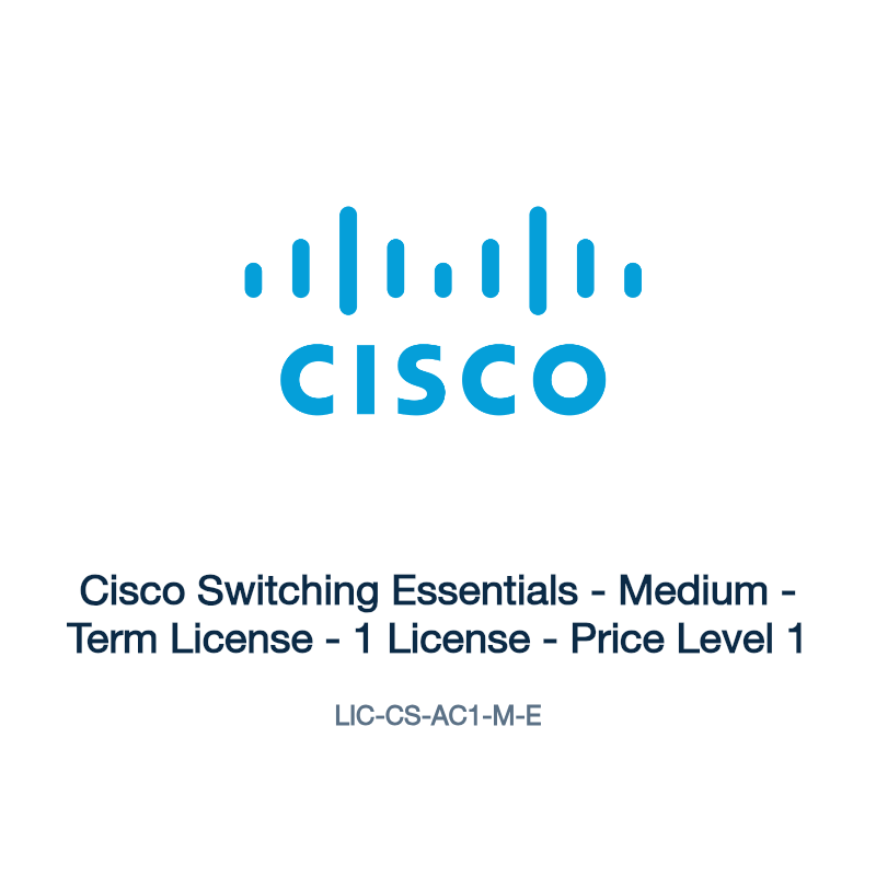 LIC-CS-AC1-M-E: Cisco Switching Essentials