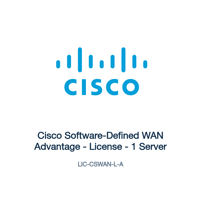 LIC-CSWAN-L-A: Cisco Software-Defined WAN Advantage