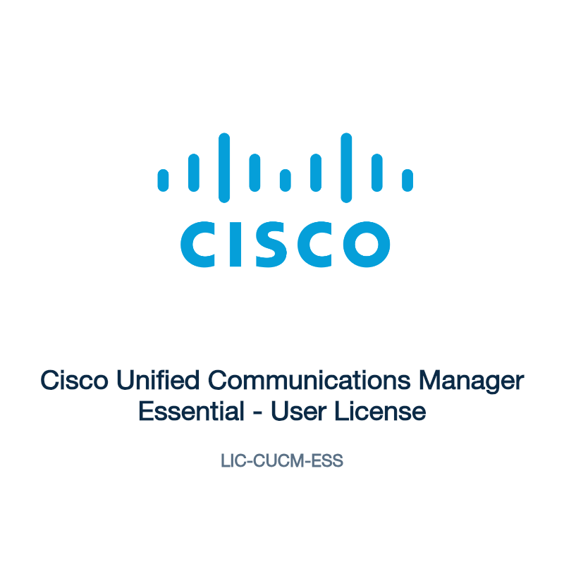 LIC-CUCM-ESS: Cisco Unified Communications Manager Essential