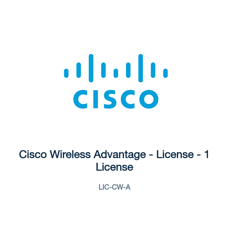 LIC-CW-A: Cisco Wireless Advantage