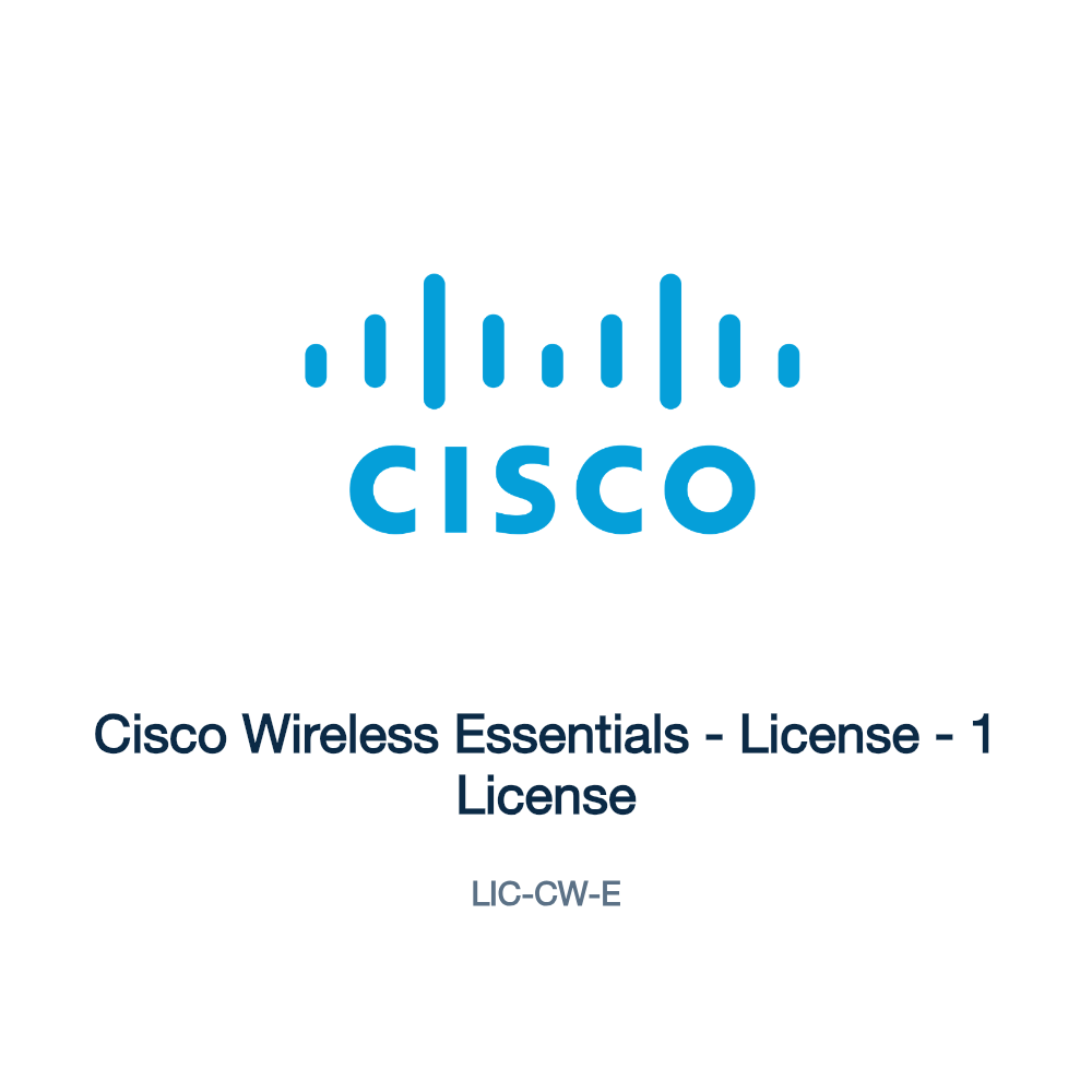 LIC-CW-E: Cisco Wireless Essentials
