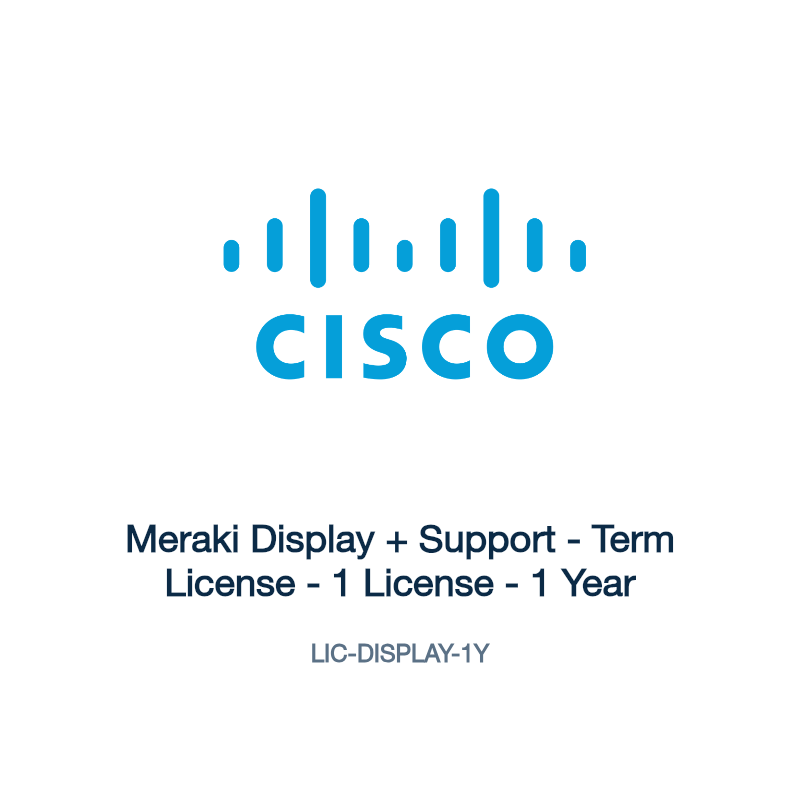 LIC-DISPLAY-1Y: Meraki Display + Support