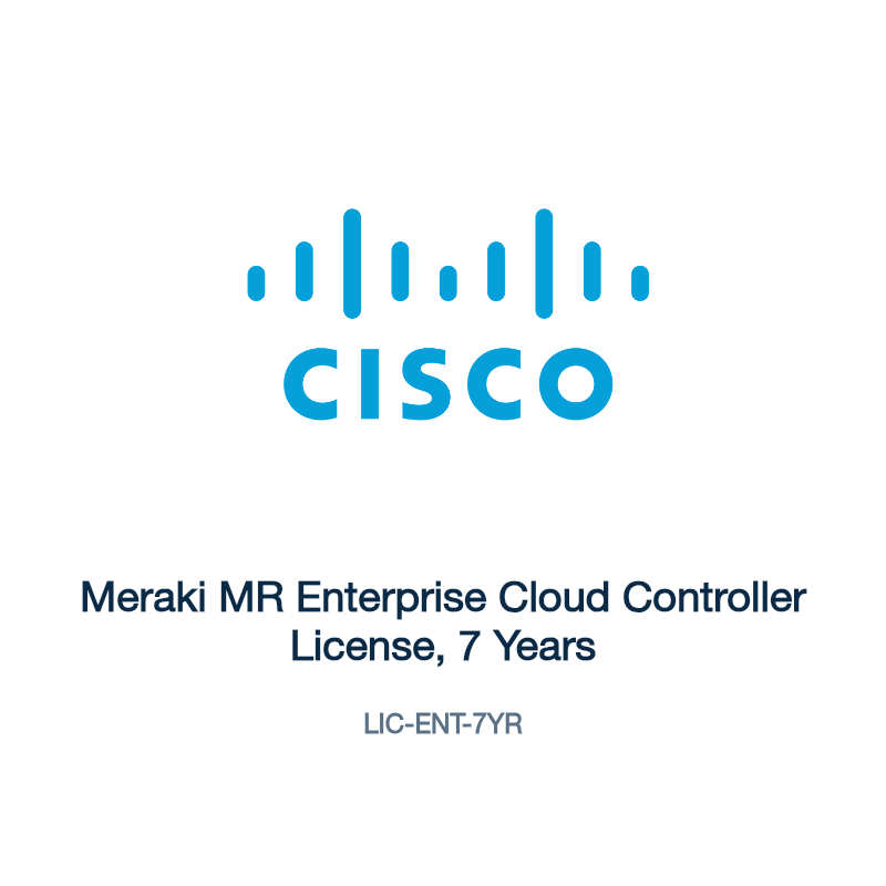LIC-ENT-7YR: Meraki MR Enterprise Cloud Controller License, 7 Years