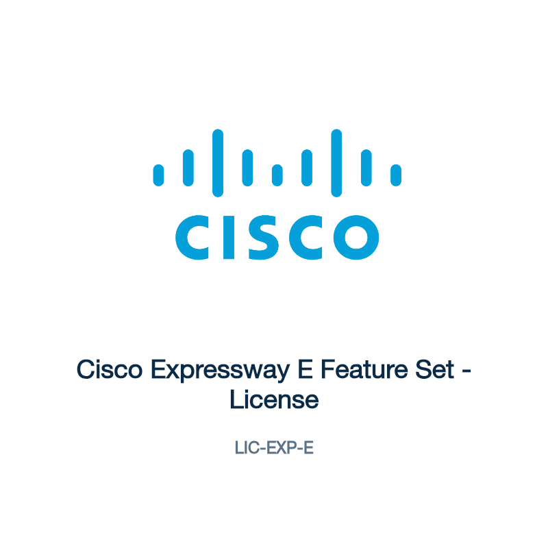 LIC-EXP-E: Cisco Expressway E Feature Set