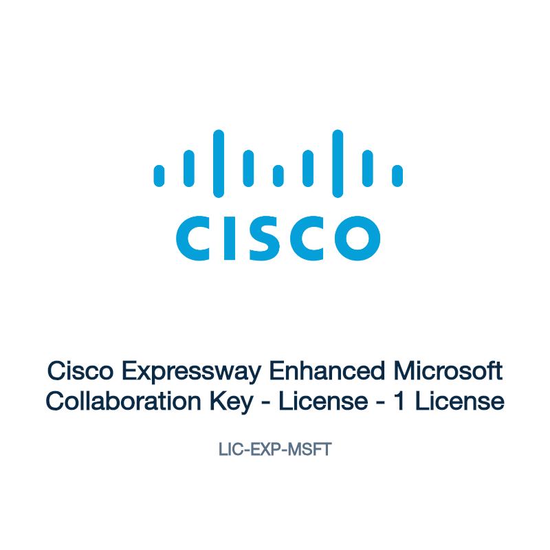 LIC-EXP-MSFT: Cisco Expressway Enhanced Microsoft Collaboration Key