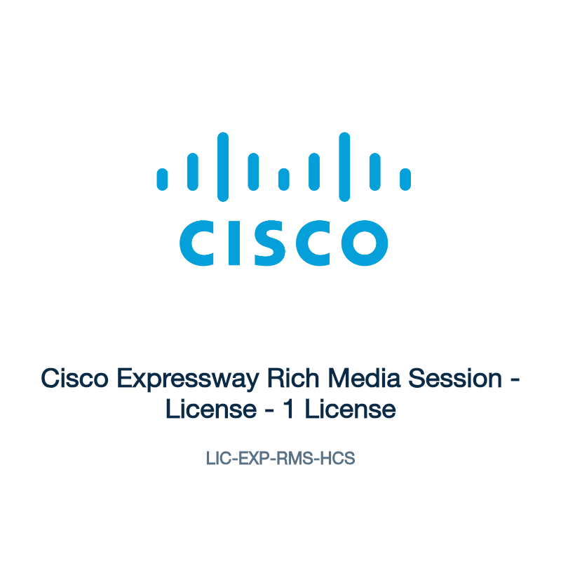 LIC-EXP-RMS-HCS: Cisco Expressway Rich Media Session
