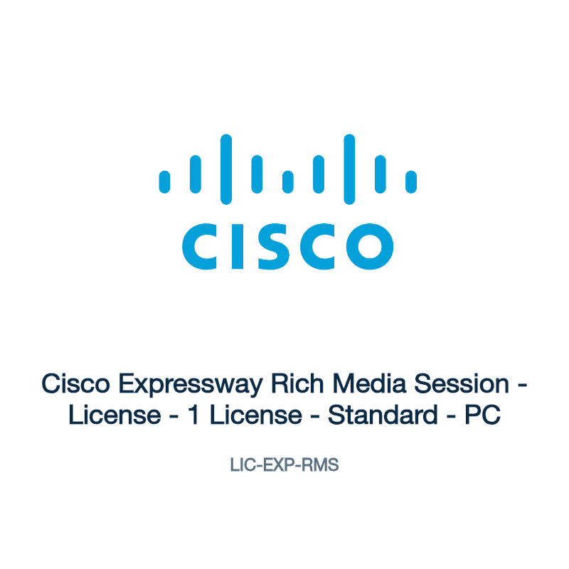LIC-EXP-RMS: Cisco Expressway Rich Media Session