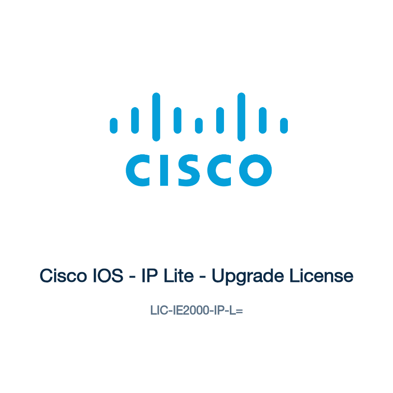 LIC-IE2000-IP-L=: Cisco IOS - IP Lite - Upgrade License