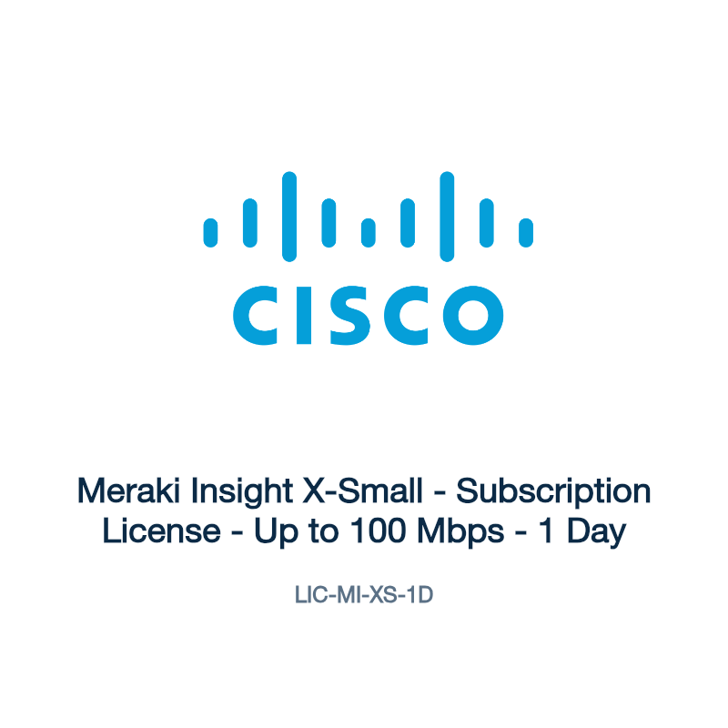 LIC-MI-XS-1D: Meraki Insight X-Small