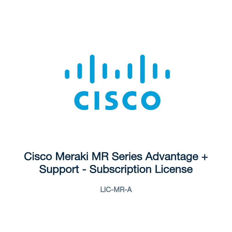 LIC-MR-A: Cisco Meraki MR Series Advantage + Support
