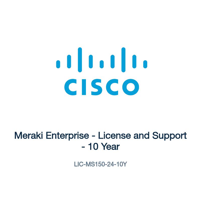 LIC-MS150-24-10Y: Meraki Enterprise