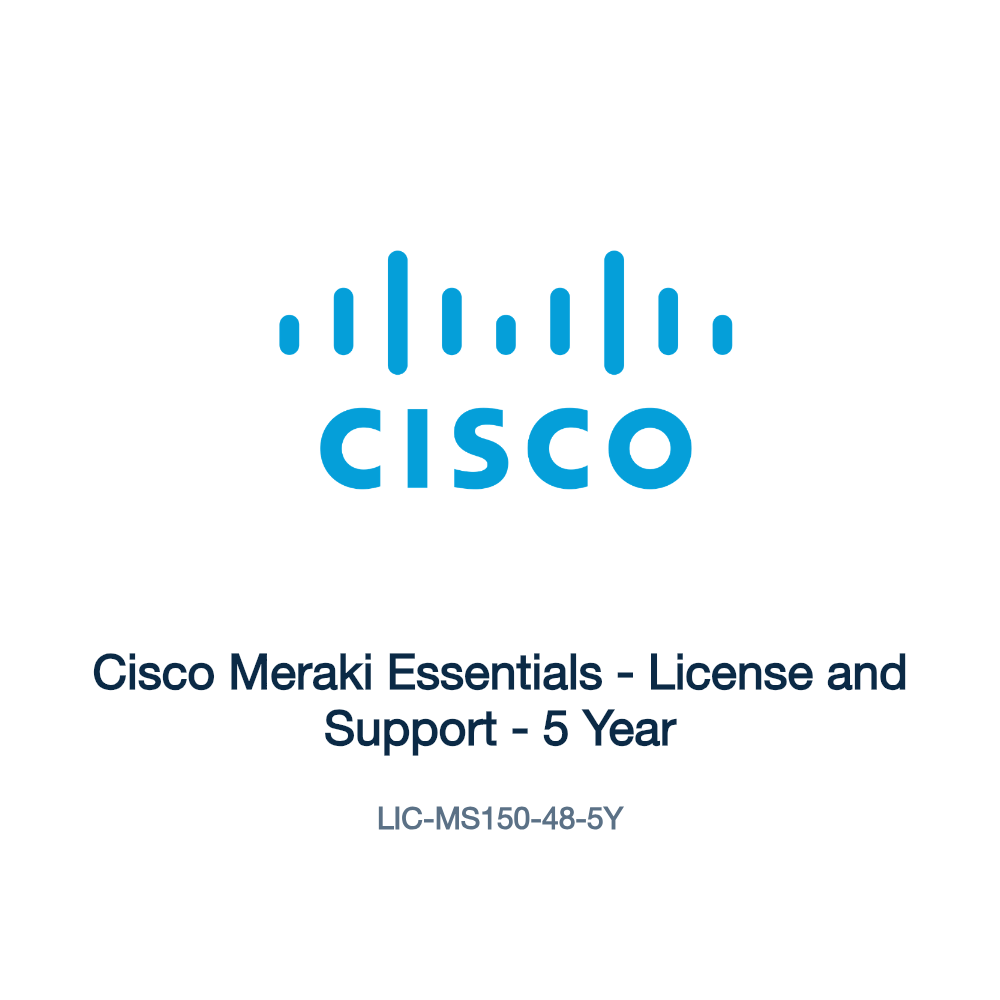 LIC-MS150-48-5Y: Cisco Meraki Essentials