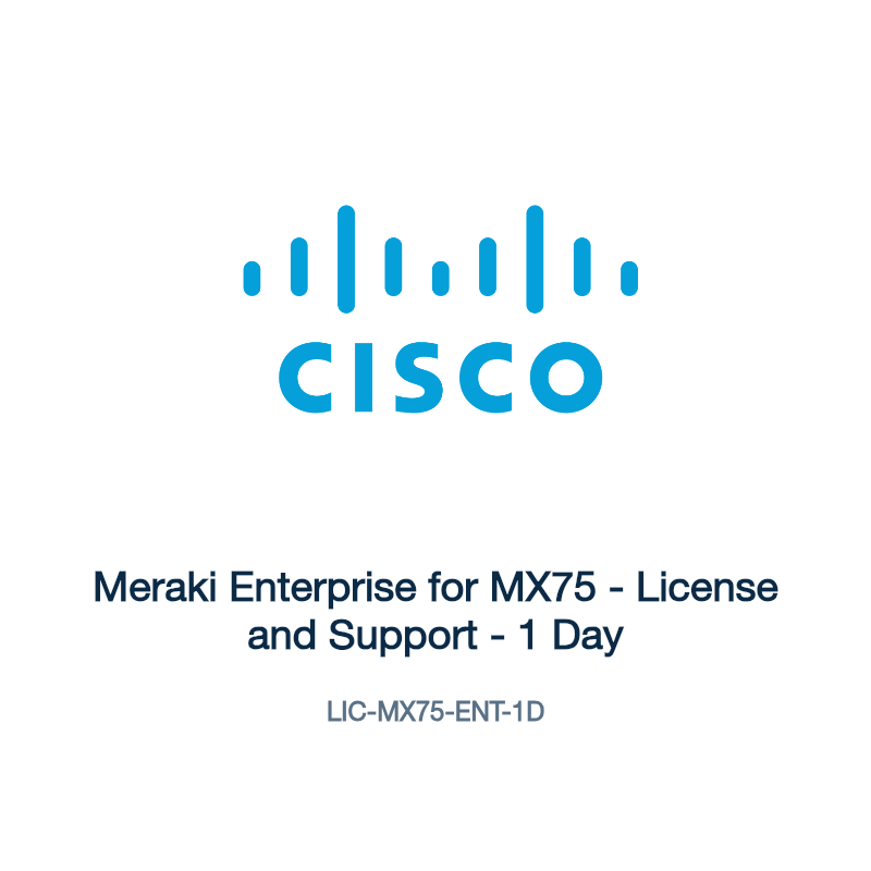 LIC-MX75-ENT-1D: Meraki Enterprise for MX75