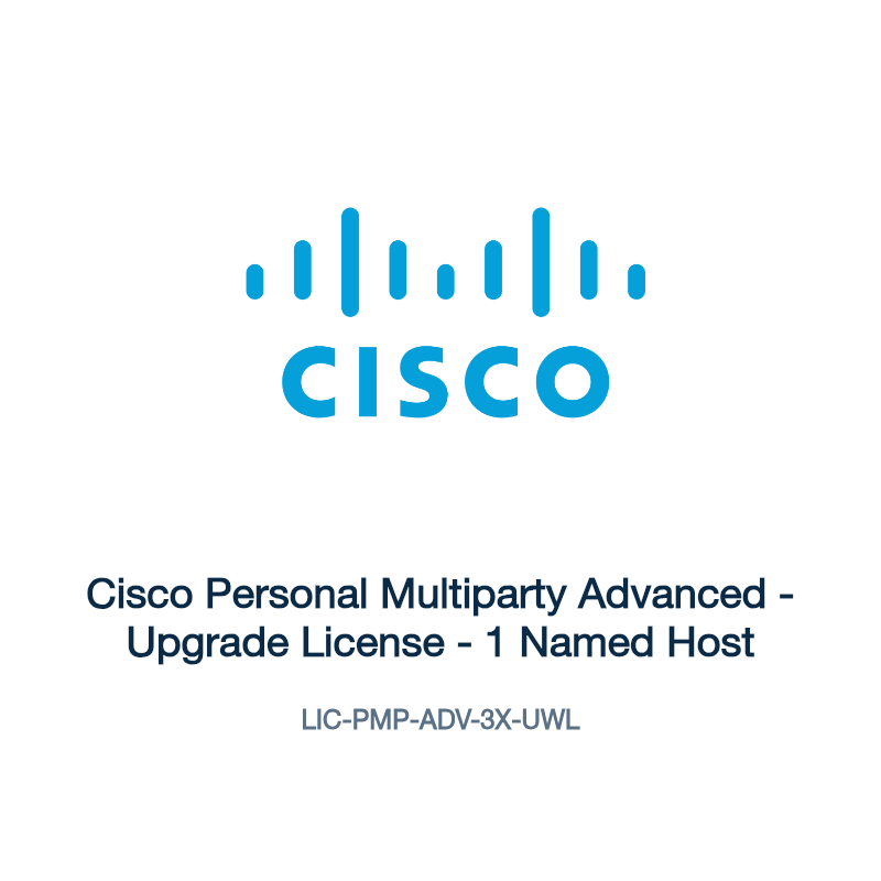 LIC-PMP-ADV-3X-UWL: Cisco Personal Multiparty Advanced
