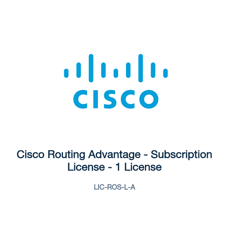 LIC-ROS-L-A: Cisco Routing Advantage