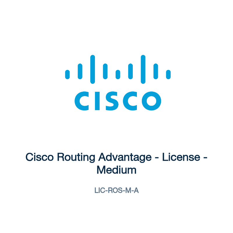 LIC-ROS-M-A: Cisco Routing Advantage