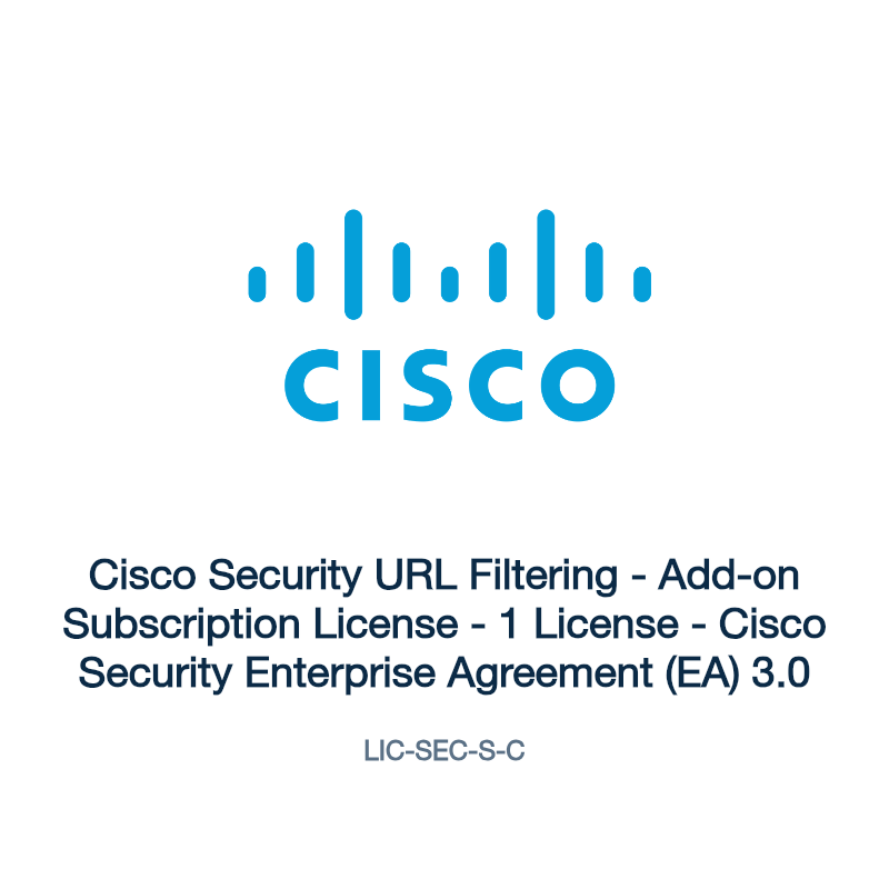 LIC-SEC-S-C: Cisco Security URL Filtering