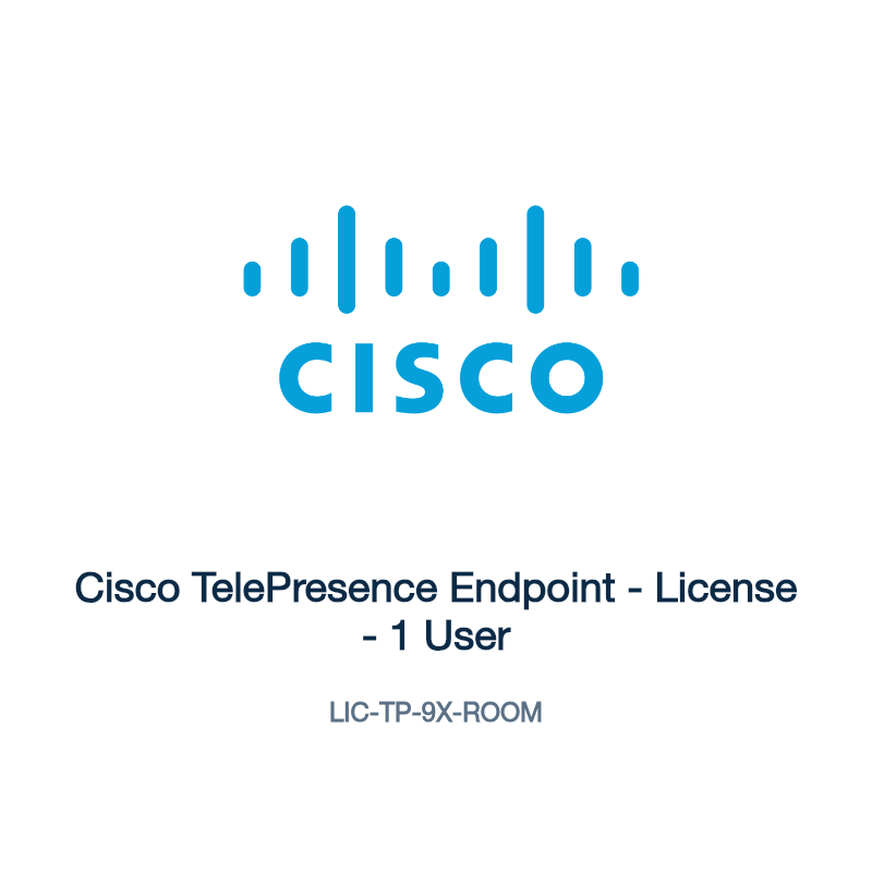 LIC-TP-9X-ROOM: Cisco TelePresence Endpoint