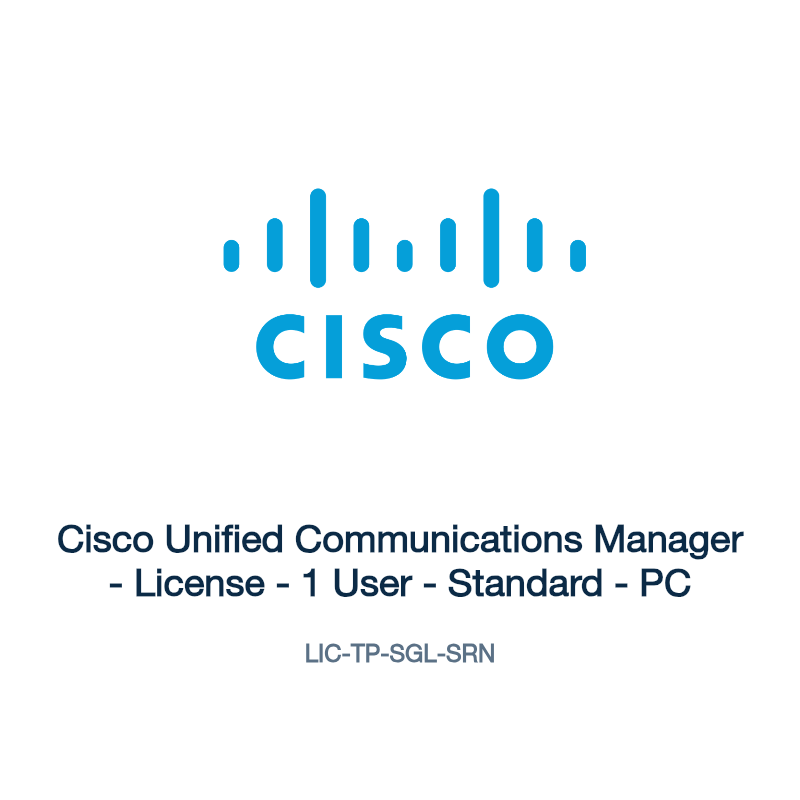 LIC-TP-SGL-SRN: Cisco Unified Communications Manager
