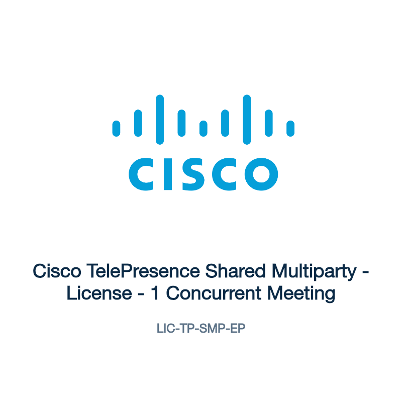 LIC-TP-SMP-EP: Cisco TelePresence Shared Multiparty