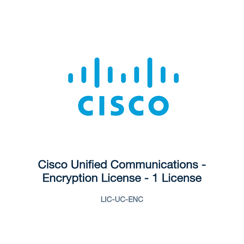 LIC-UC-ENC: Cisco Unified Communications