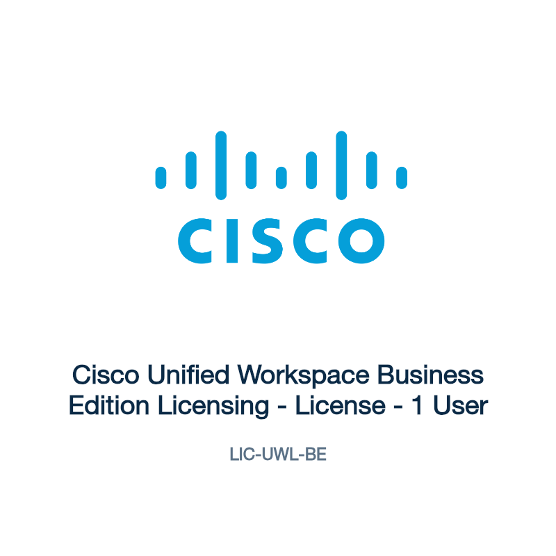 LIC-UWL-BE: Cisco Unified Workspace Business Edition Licensing