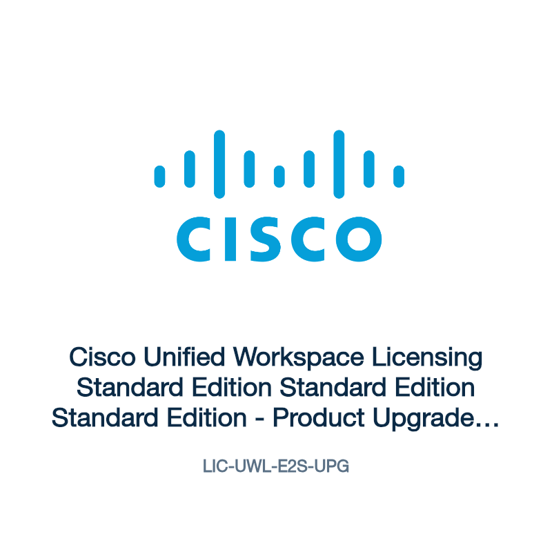 LIC-UWL-E2S-UPG: Cisco Unified Workspace Licensing Standard Edition Standard Edition