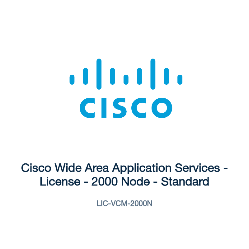LIC-VCM-2000N: Cisco Wide Area Application Services