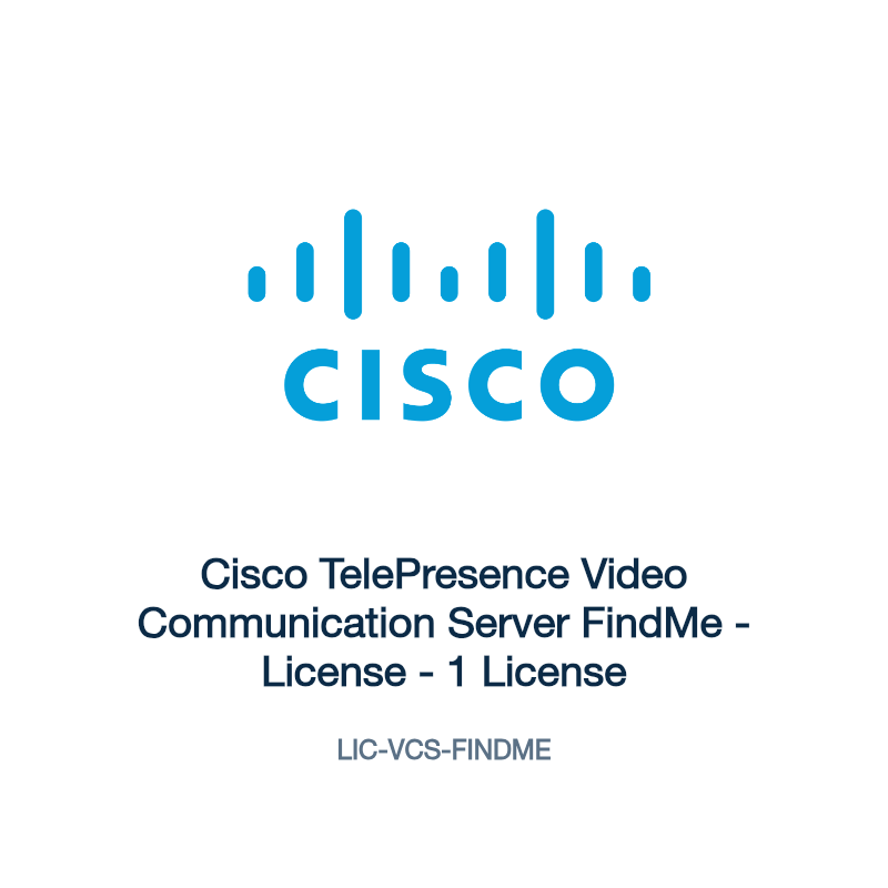 LIC-VCS-FINDME: Cisco TelePresence Video Communication Server FindMe