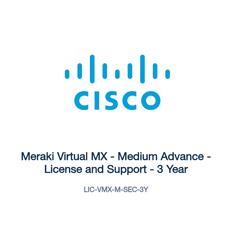 LIC-VMX-M-SEC-3Y: Meraki Virtual MX