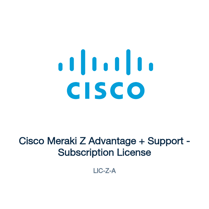 LIC-Z-A: Cisco Meraki Z Advantage + Support