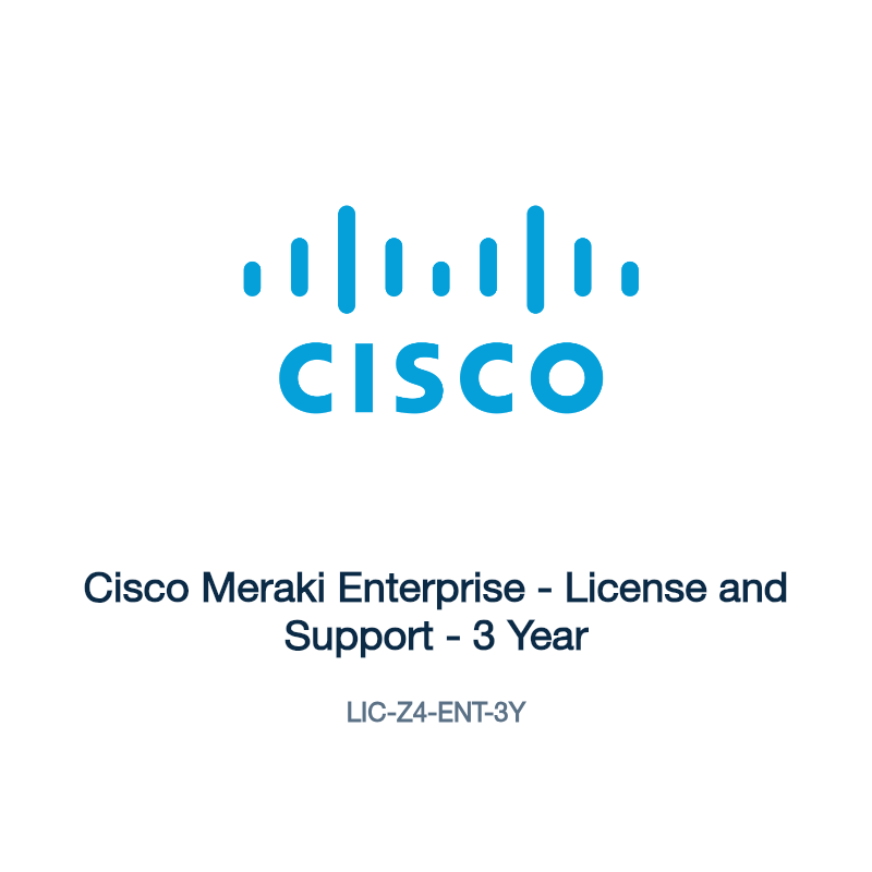 LIC-Z4-ENT-3Y: Cisco Meraki Enterprise