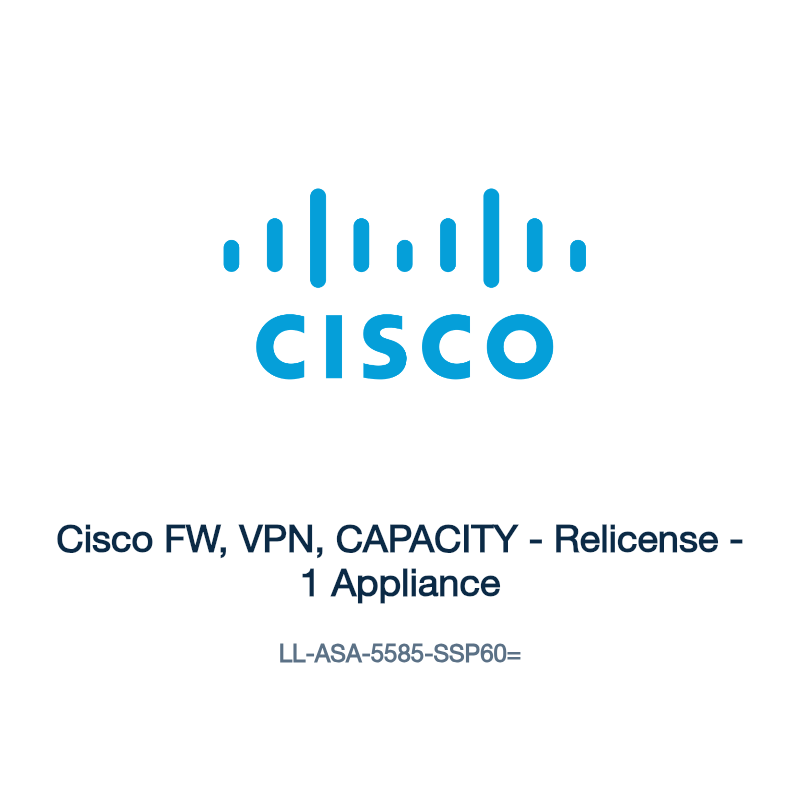 LL-ASA-5585-SSP60=: Cisco FW, VPN, CAPACITY