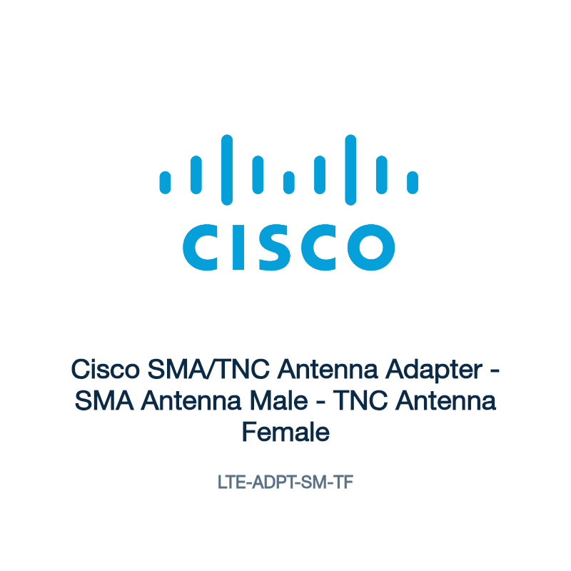 LTE-ADPT-SM-TF: Cisco SMA/TNC Antenna Adapter