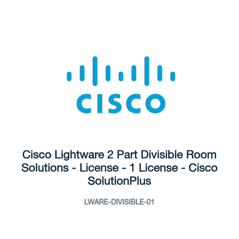 LWARE-DIVISIBLE-01: Cisco Lightware 2 Part Divisible Room Solutions